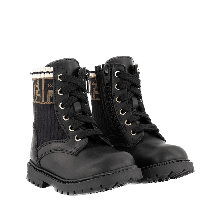 Fendi Kinder Unisex Schoenen Zwart