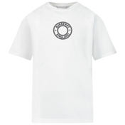 Burberry Kinder Unisex T-Shirt Beyaz