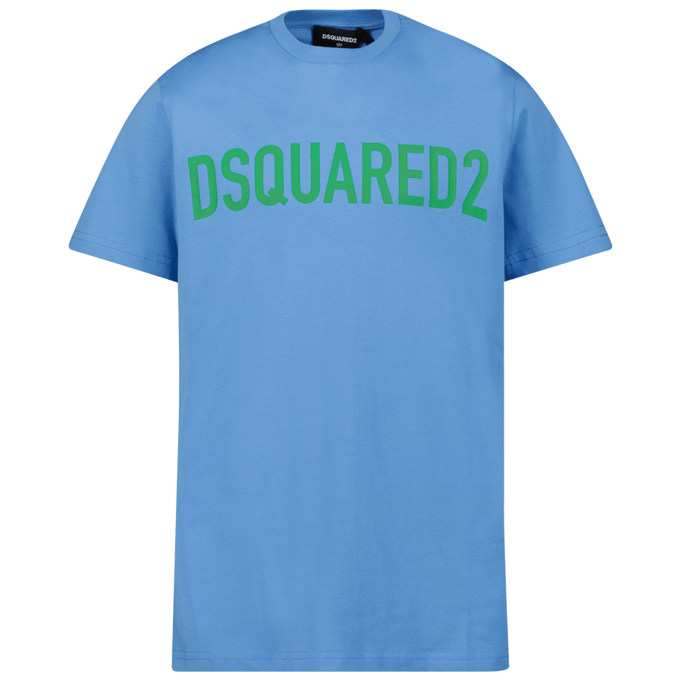 Dsquared2 Kids Unisex T-Shirt Blue