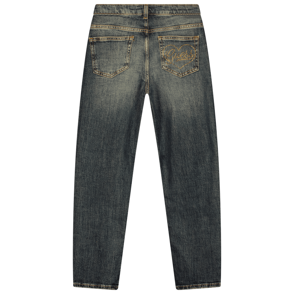 Guess Kinder Meisjes Jeans Blauw