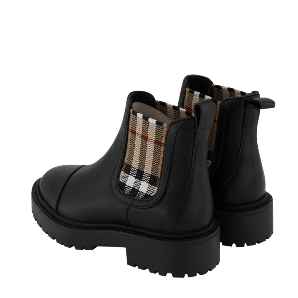Burberry Kids Unisex Boots Black