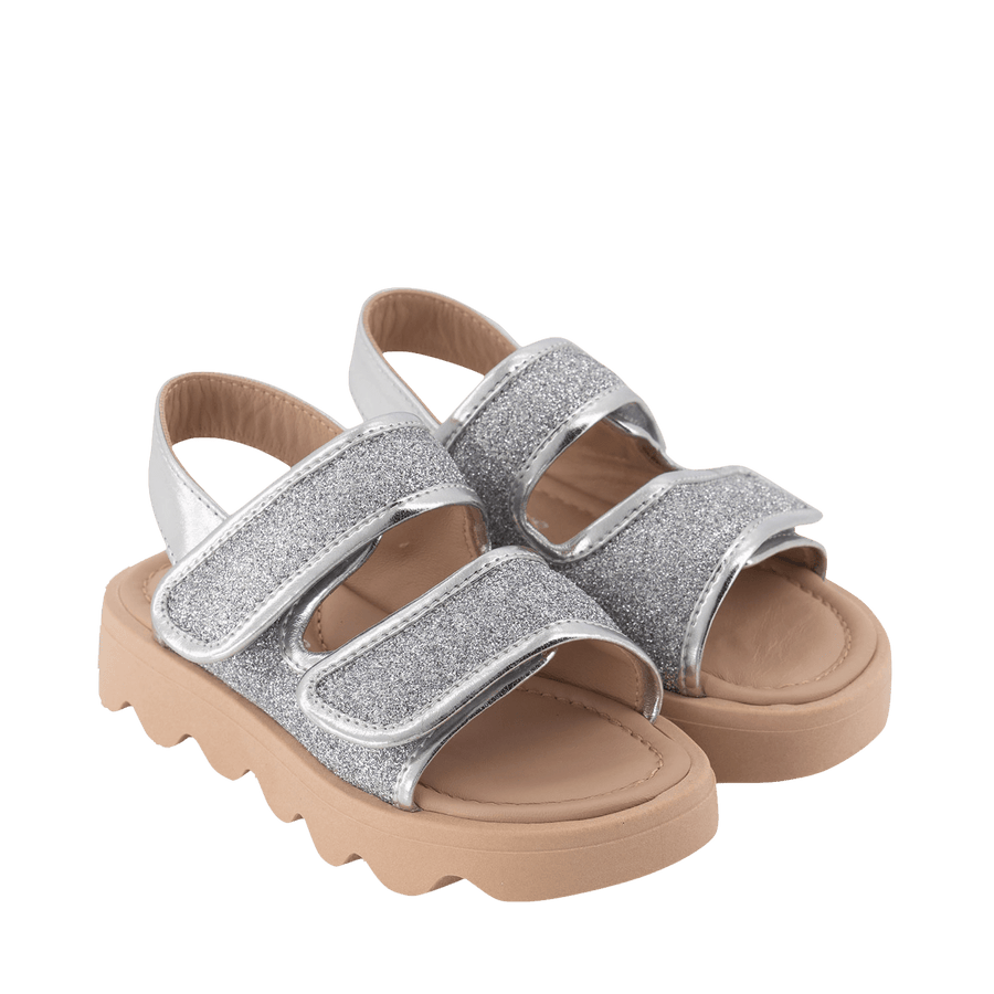 Andrea Montelpare Kinder Meisjes Sandalen Zilver