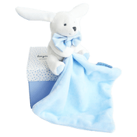 Doudou et Compagnie Baby Bunny+Doudou Licht Blauw ONE