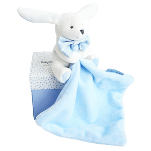 Doudou et Compagnie Baby Bunny+Doudou Licht Blauw ONE