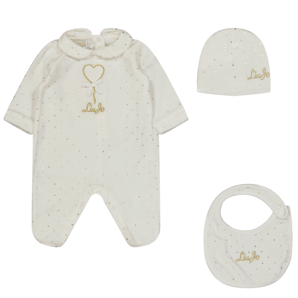 Liu Jo Baby Girls Bodysuit Off White