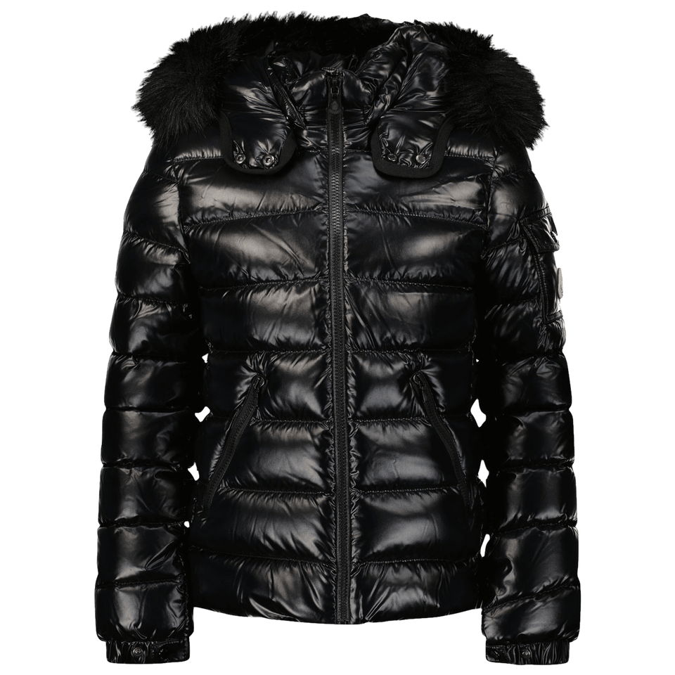 Moncler Kids Girls Coat Black