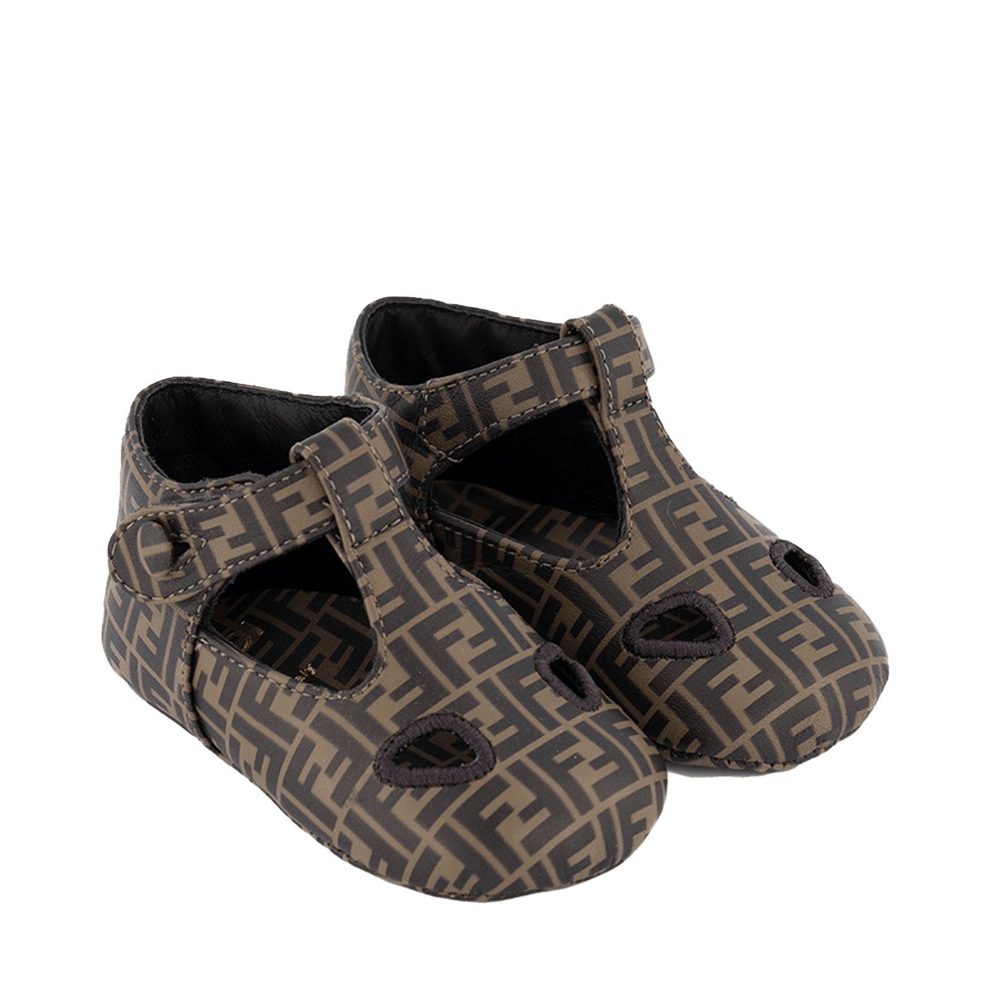 Fendi Baby Girls Shoes Brown