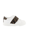 Fendi Kids Unisex Shoes White