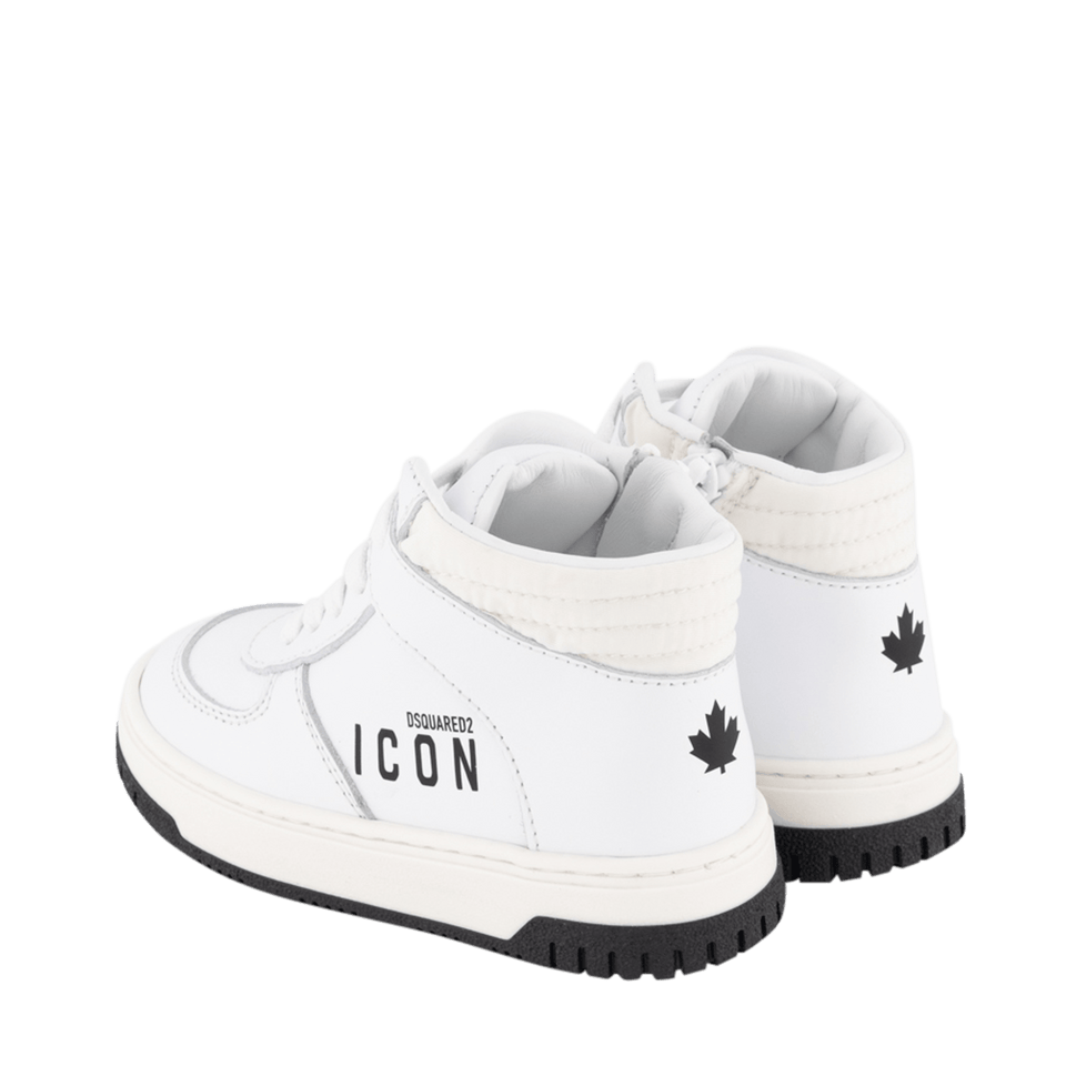 Dsquared2 Kids Unisex Sneakers White