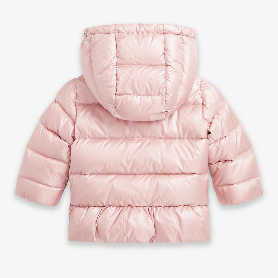 Ralph Lauren Baby Meisjes Winterjas In Licht Roze