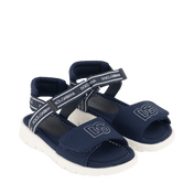 Dolce＆Gabbana Kids Unisex Sandals Blue