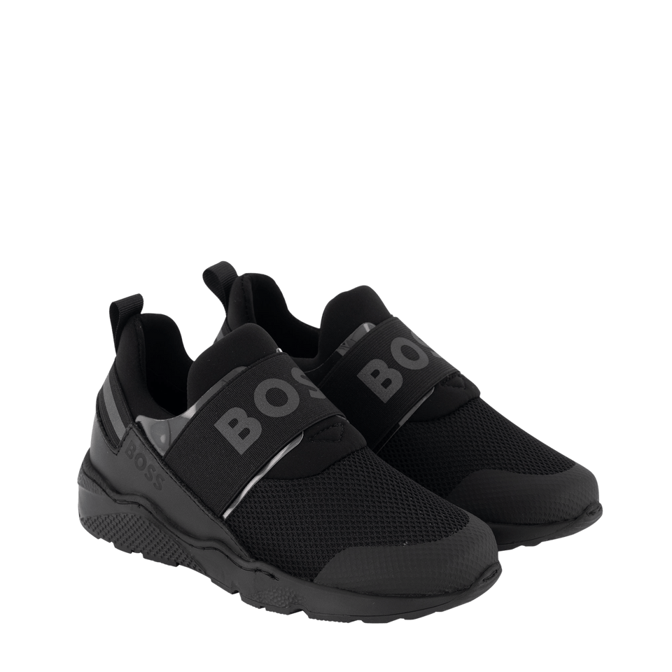 Boss Kids Boys Sneakers Black