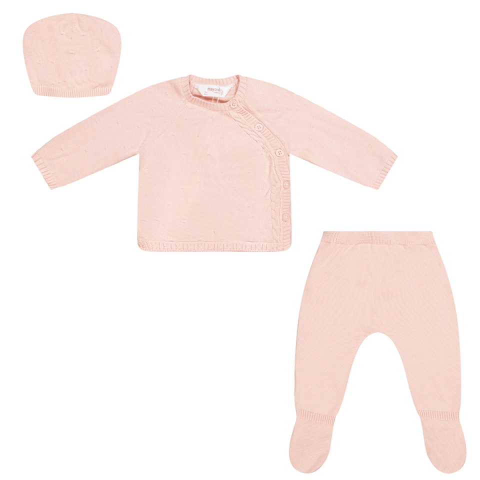 Mayoral Baby Unisex Bodysuit Light Pink