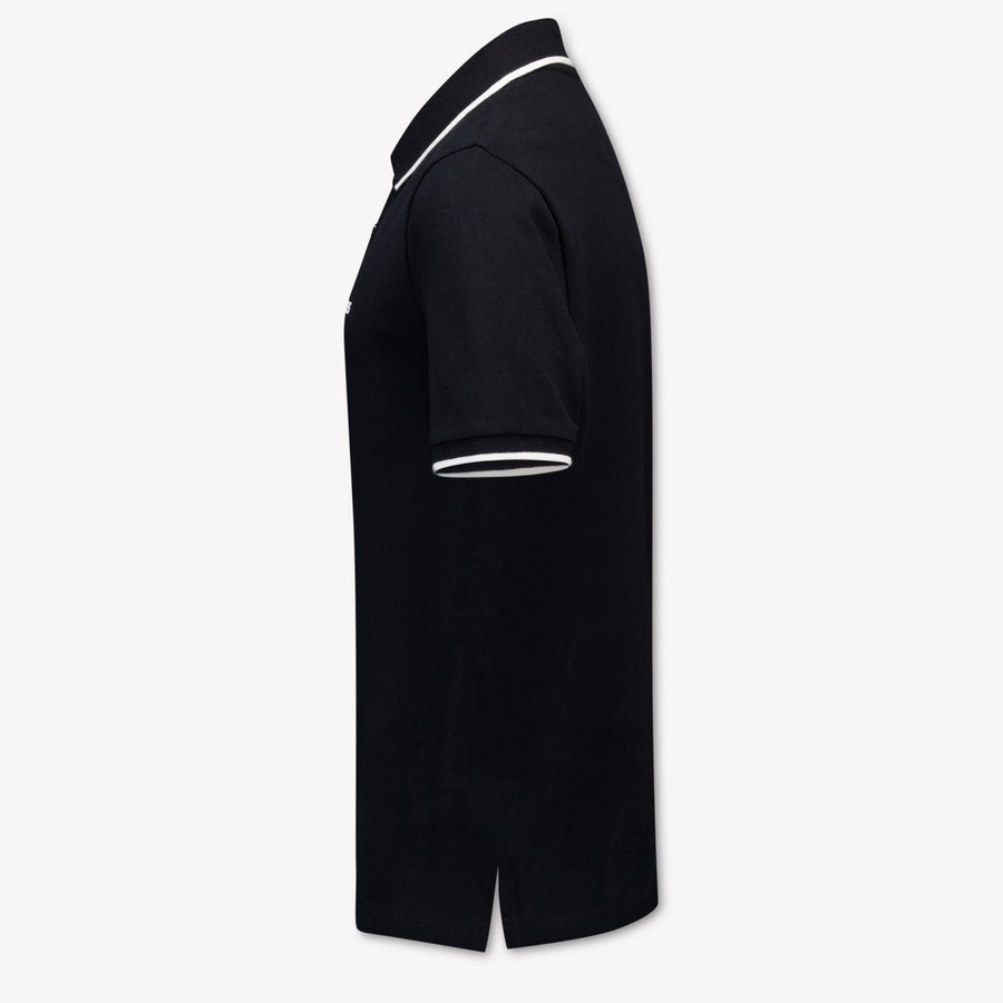 Boss Kids Boys Polo In Black