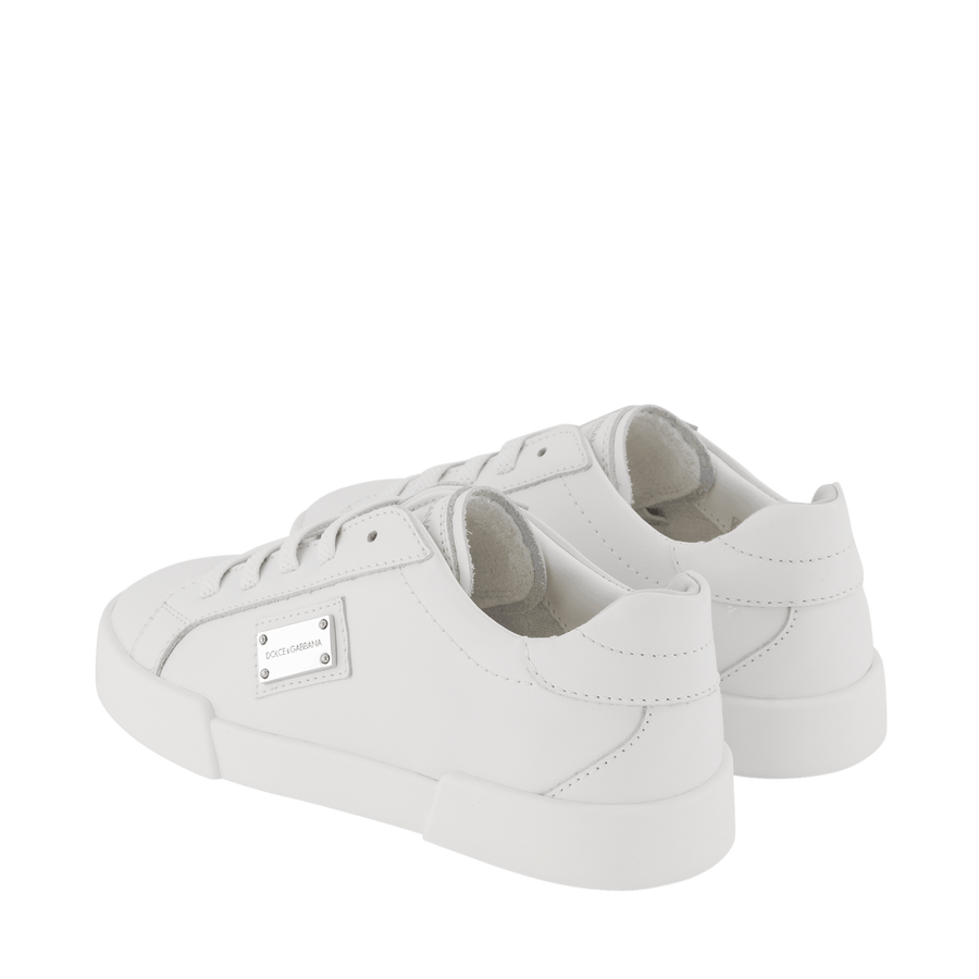 Dolce & Gabbana Kinder Jongens Sneakers Wit