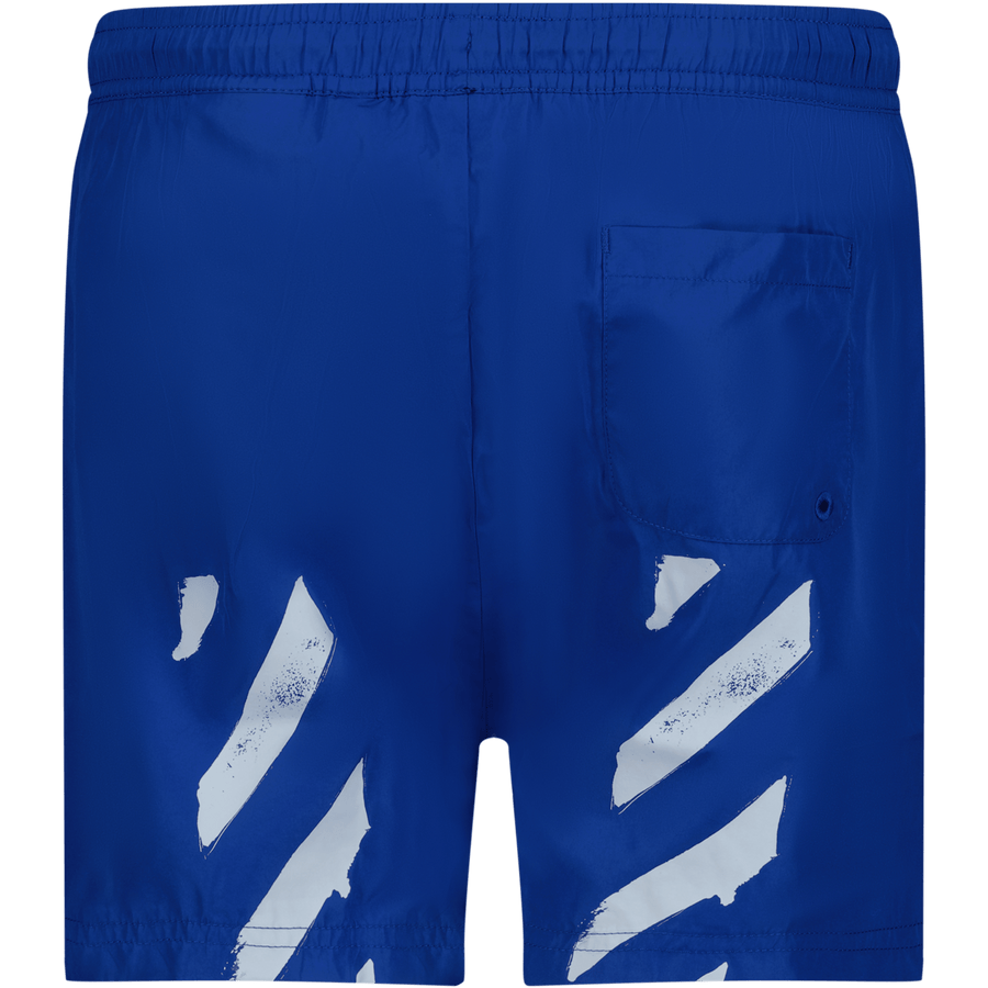 Off-White Kinder Jongens Zwemkleding Cobalt Blauw