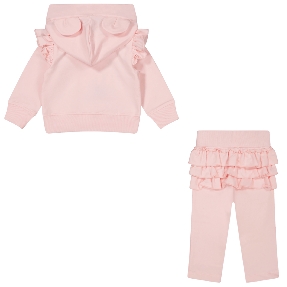 Lapin House Baby Girls Set Light Pink