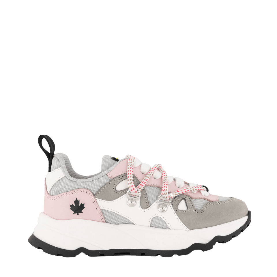 Dsquared2 Kids Girls Sneakers Light Pink
