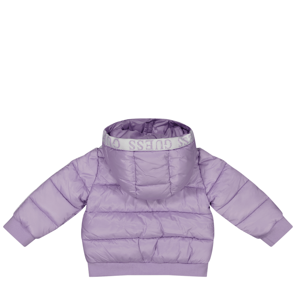 Guess Baby Girls Coat Lilac