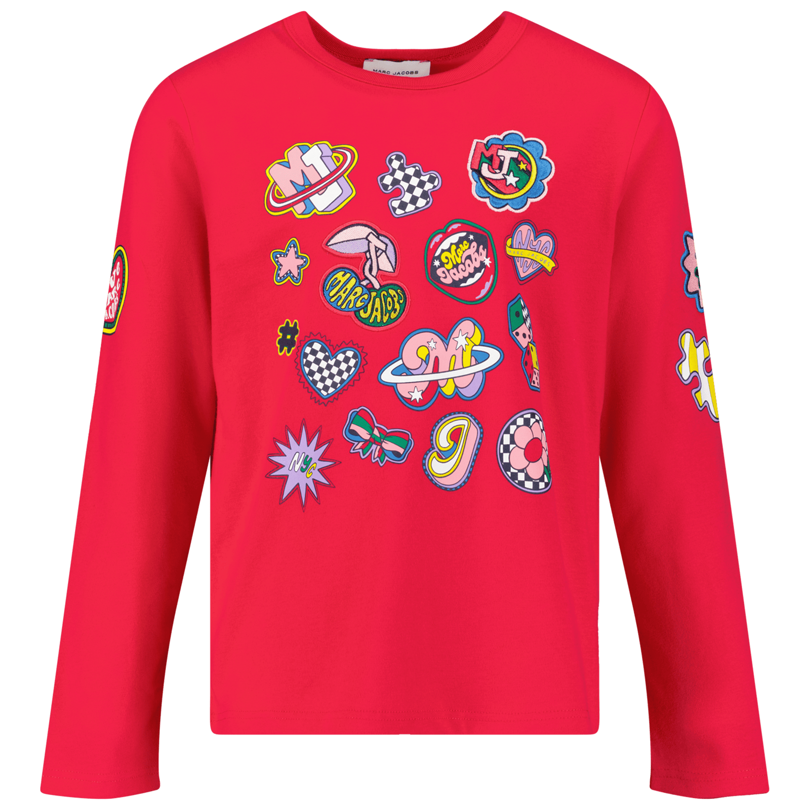 Marc Jacobs Kids Girls T-Shirt Fuchsia