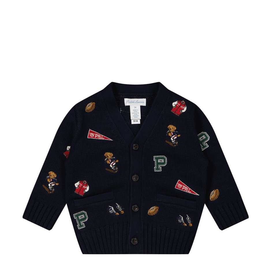 Ralph Lauren Baby Boys Vest Navy
