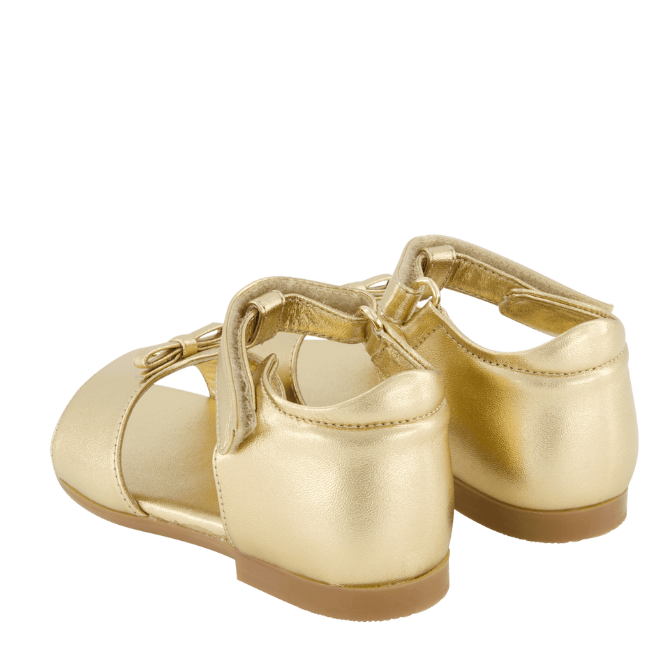 Dolce & Gabbana Kinder Meisjes Sandalen Goud