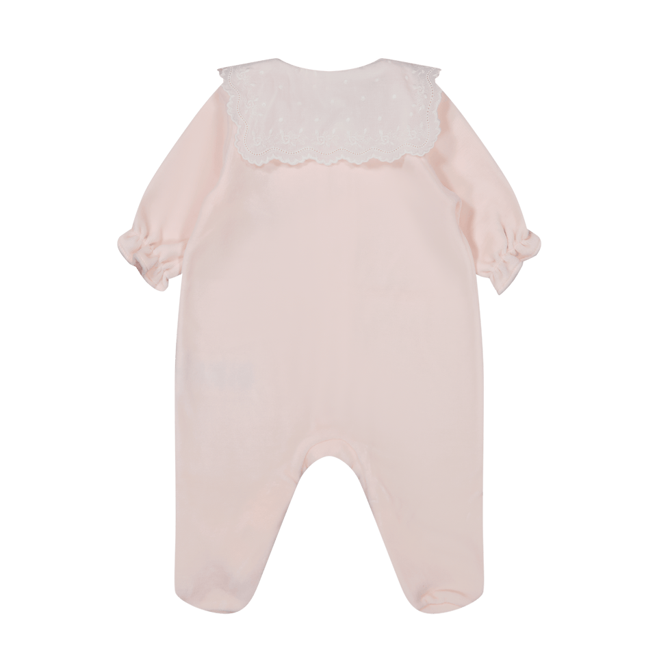 Tartine et Chocolat Baby Girls Bodysuit Light Pink