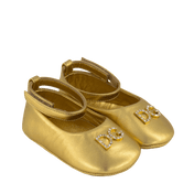 Dolce & gabbana kız bebek ayakkabı altın