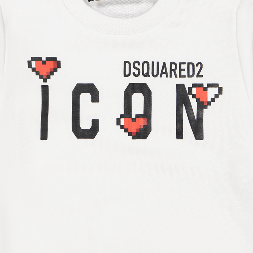 Dsquared2 Baby Girls Sweater White