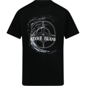 Stone Island Çocuk Boys T-Shirt Siyah