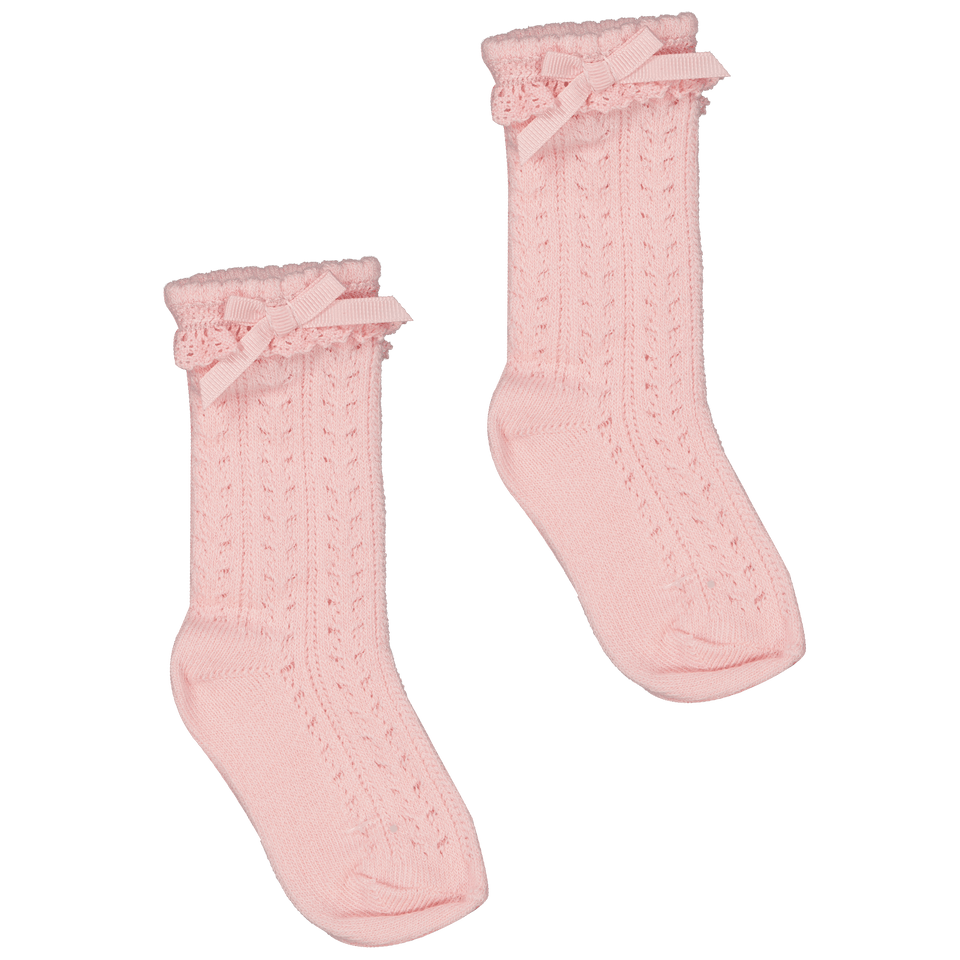 Mayoral Baby Girls Tights Light Pink