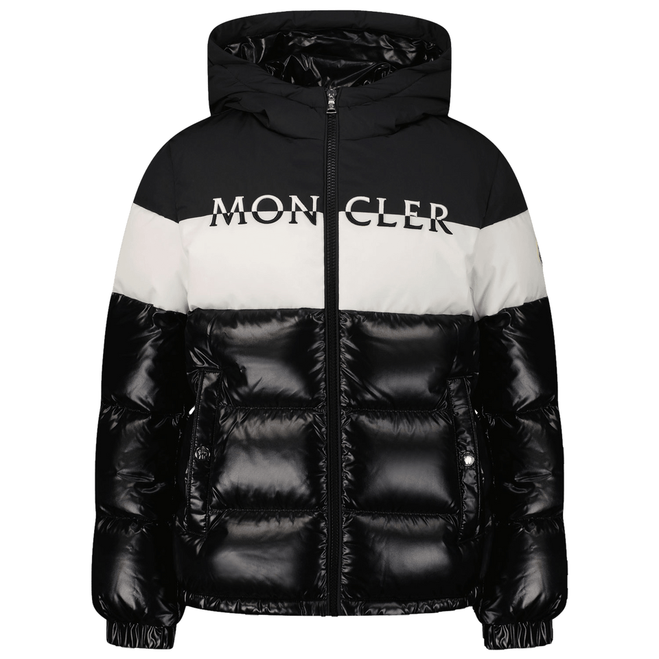 Moncler Kids Boys Coat Black