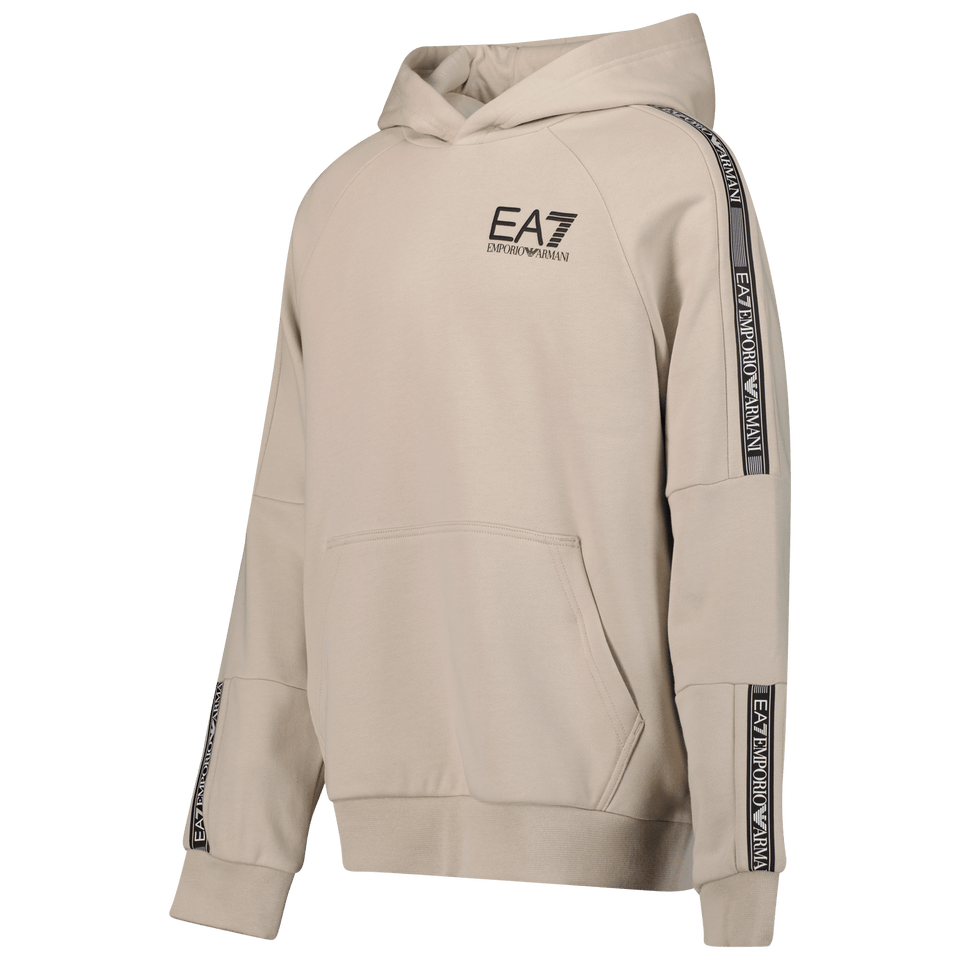EA7 Kids Boys Sweater Beige