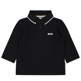 Boss Baby Boys Polo Black