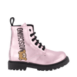 Moschino Kids Girls Boots Light Pink
