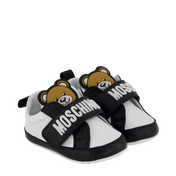 Moschino bebek unisex spor ayakkabılar siyah