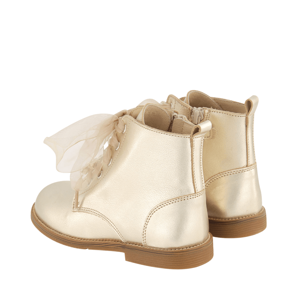 Andanines Kids Girls Shoes Gold