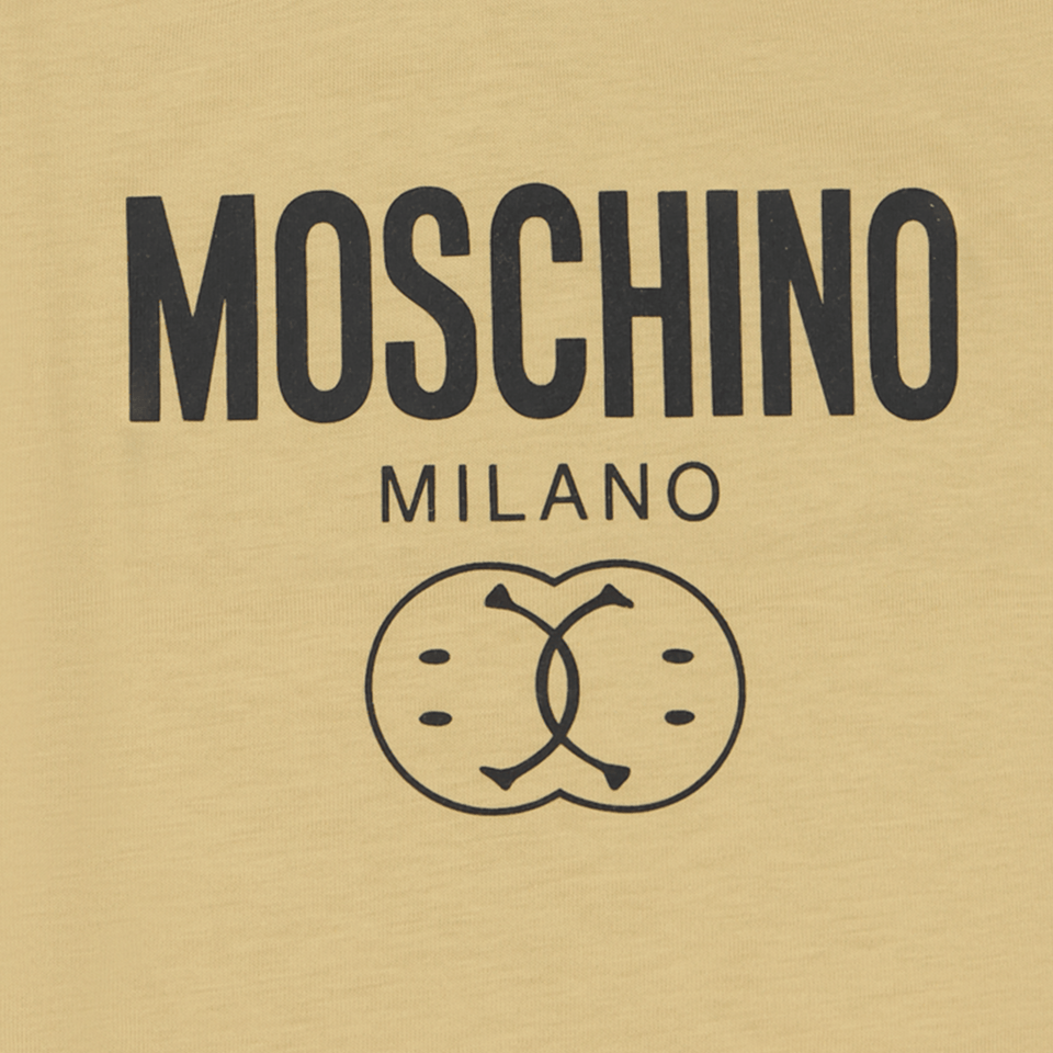 Moschino Baby Jongens T-Shirt Beige