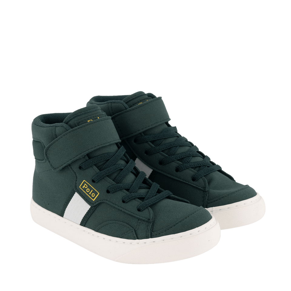 Ralph Lauren Kids Unisex Shoes Dark Green