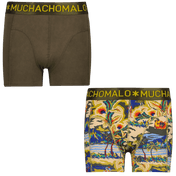 Muchacomalo Children's Boys Noundwear Green