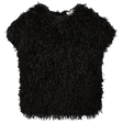 MonnaLisa Kinder Meisjes T-Shirt Zwart - Superstellar