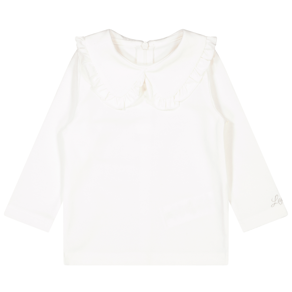 Lapin House Baby Girls T-Shirt Off White