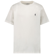 Ralph Lauren Çocuklar Boys T-Shirt Beyaz