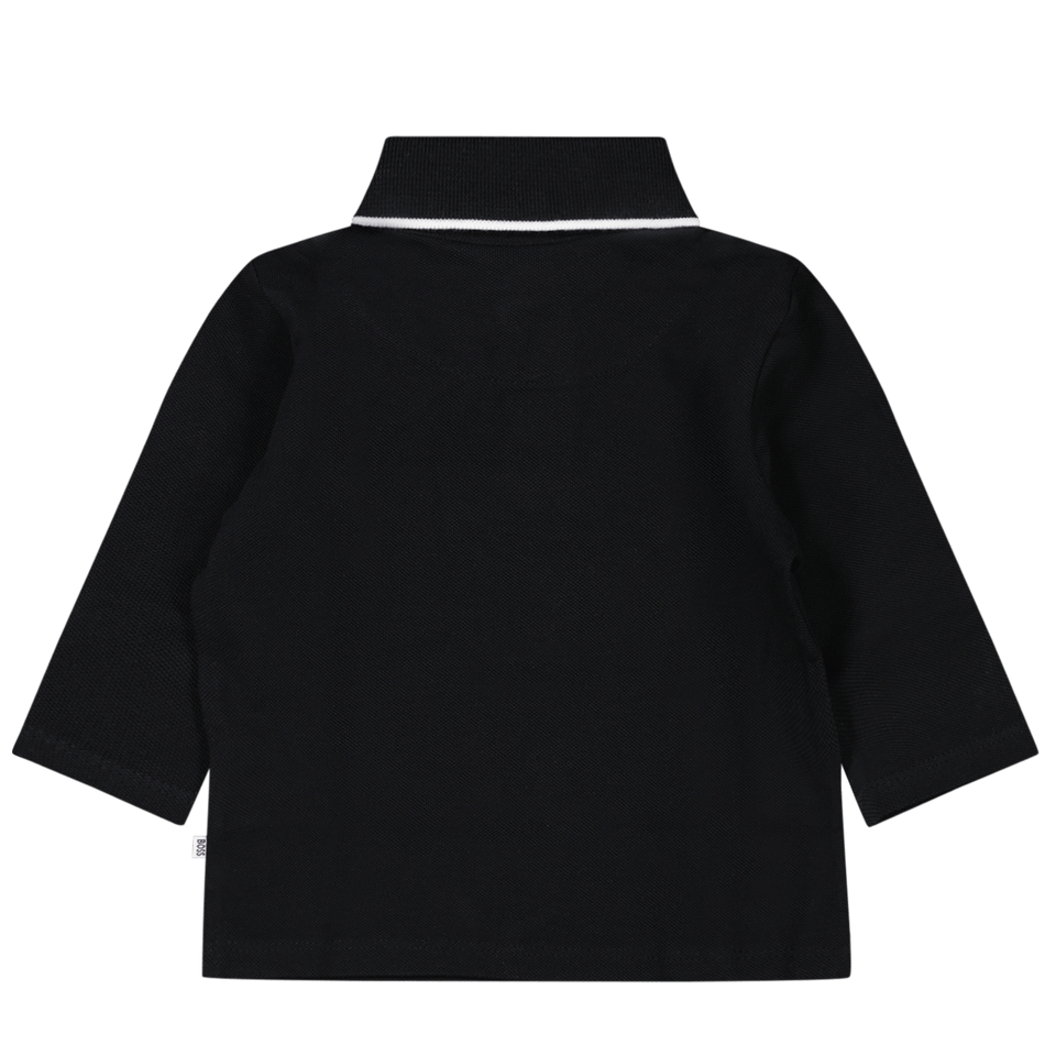 Boss Baby Boys Polo Black