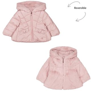 Mayoral Baby Girls Coat Light Pink