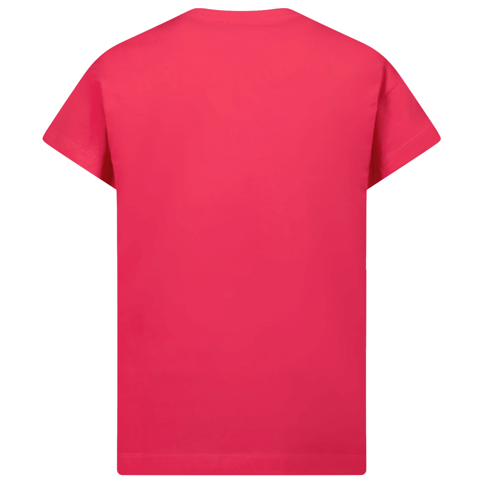Chiara Ferragni Kids Girls T-Shirt Fuchsia