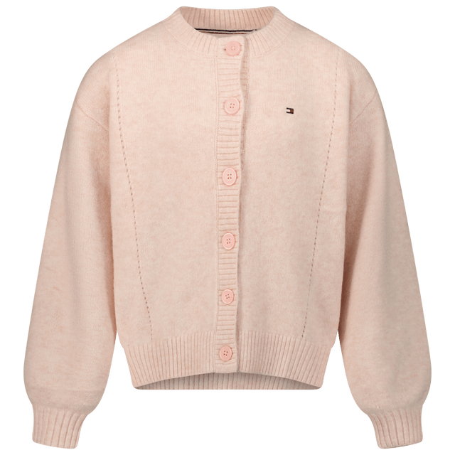 Tommy Hilfiger Kids Girls Vest Light Pink