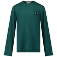 Stone Island Kinder Jongens T-Shirt Donker Groen - Superstellar