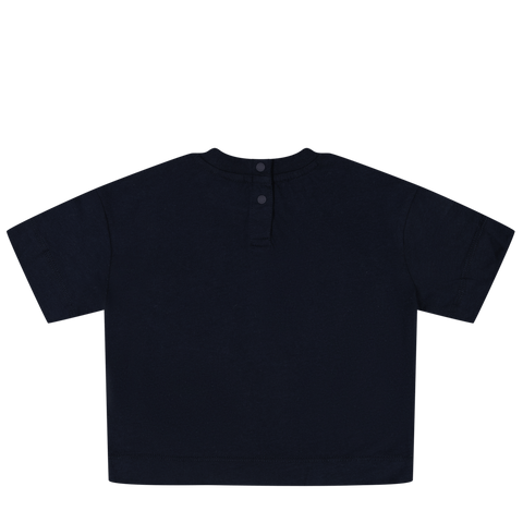 Tommy Hilfiger Baby Meisjes T-Shirt Navy 74