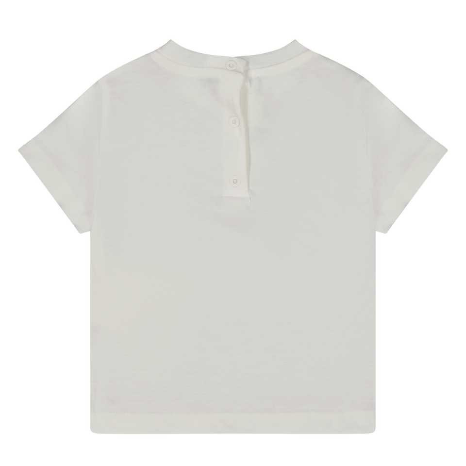 Fendi Baby Unisex T-Shirt White